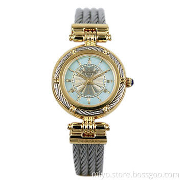 Women's Dress Bangle Watch, Double Dial, 3ATM Water-resistant, Durable, Available in Various Designs